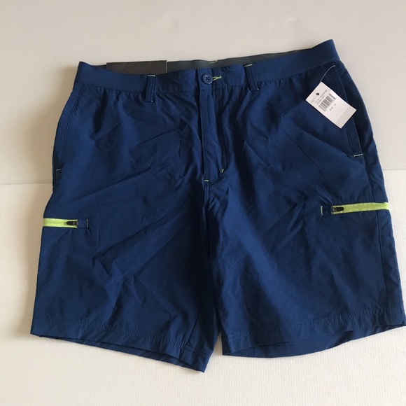 Mountain and Isles Men’s Cargo Performance Navy Blue Short Size 32 - Picture 3 of 13